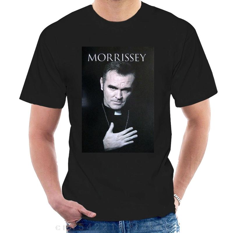 мода 2000-х футболка Morrissey Новинка Мужская Короткая @100214 4XL